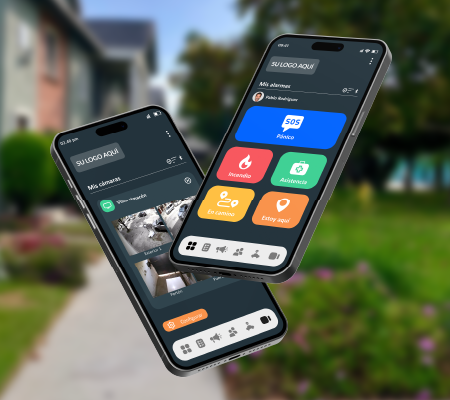 Con la App Smartpanics su cliente podrá contar con una app gratuita para hacer un monitoreo personal las 24hs esté donde esté.